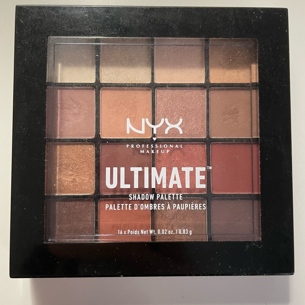 NYX ultimate shadow palette-warm neutrals